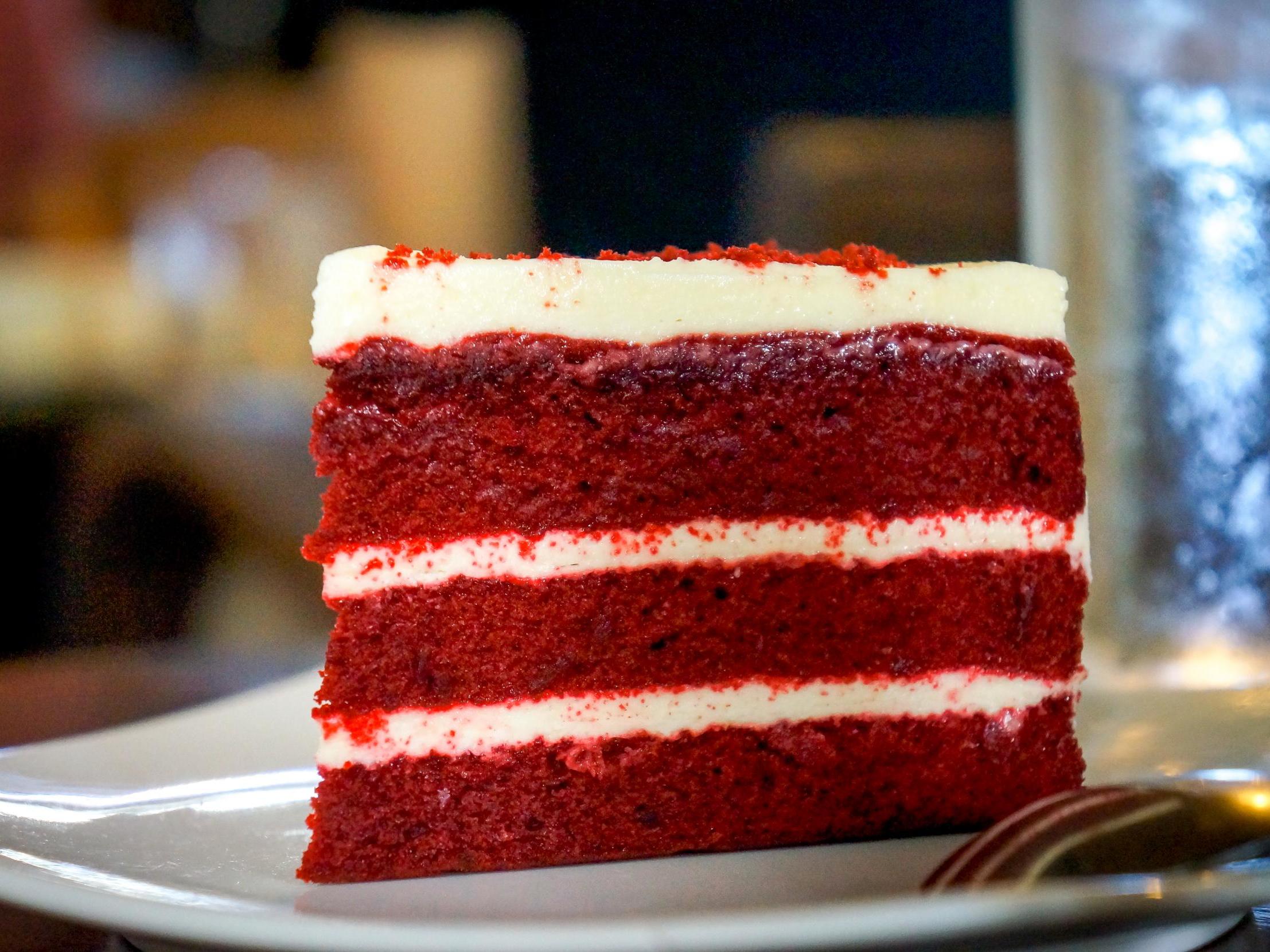 File image of red velvet cake.