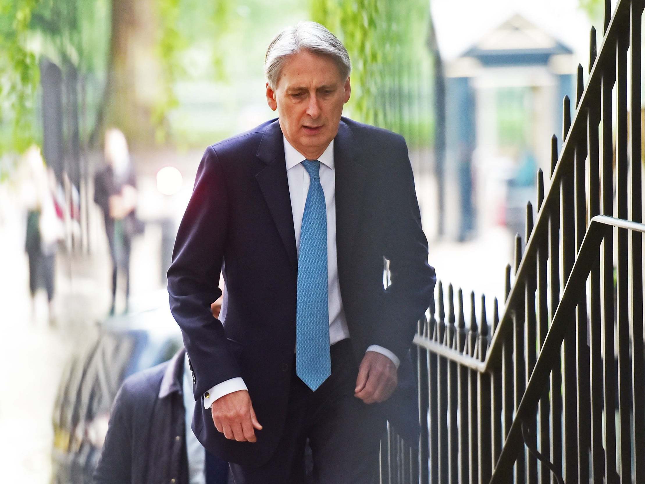 Philip Hammond is reported to be at the head of a group of around 30 Tory MPs determined to prevent no deal
