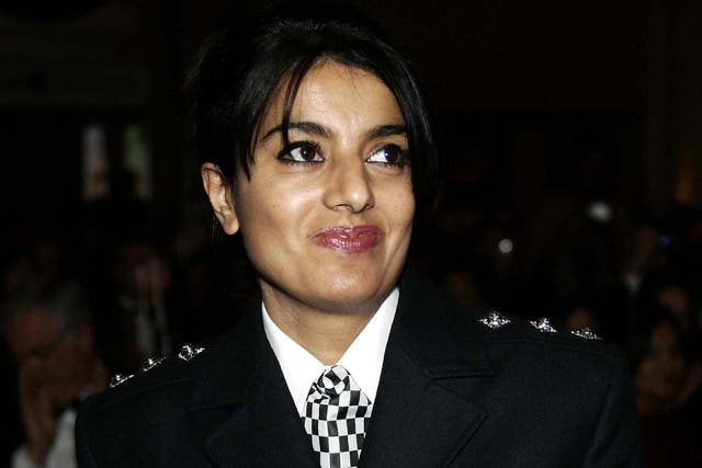 The officer received an Asian Women of Achievement Award for her work in the aftermath of the 2005 London tube bombings
