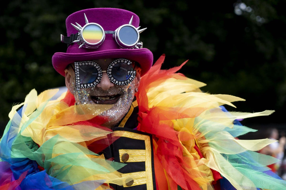 Pride in London: The weirdest and wackiest outfits at this year's parade |  The Independent