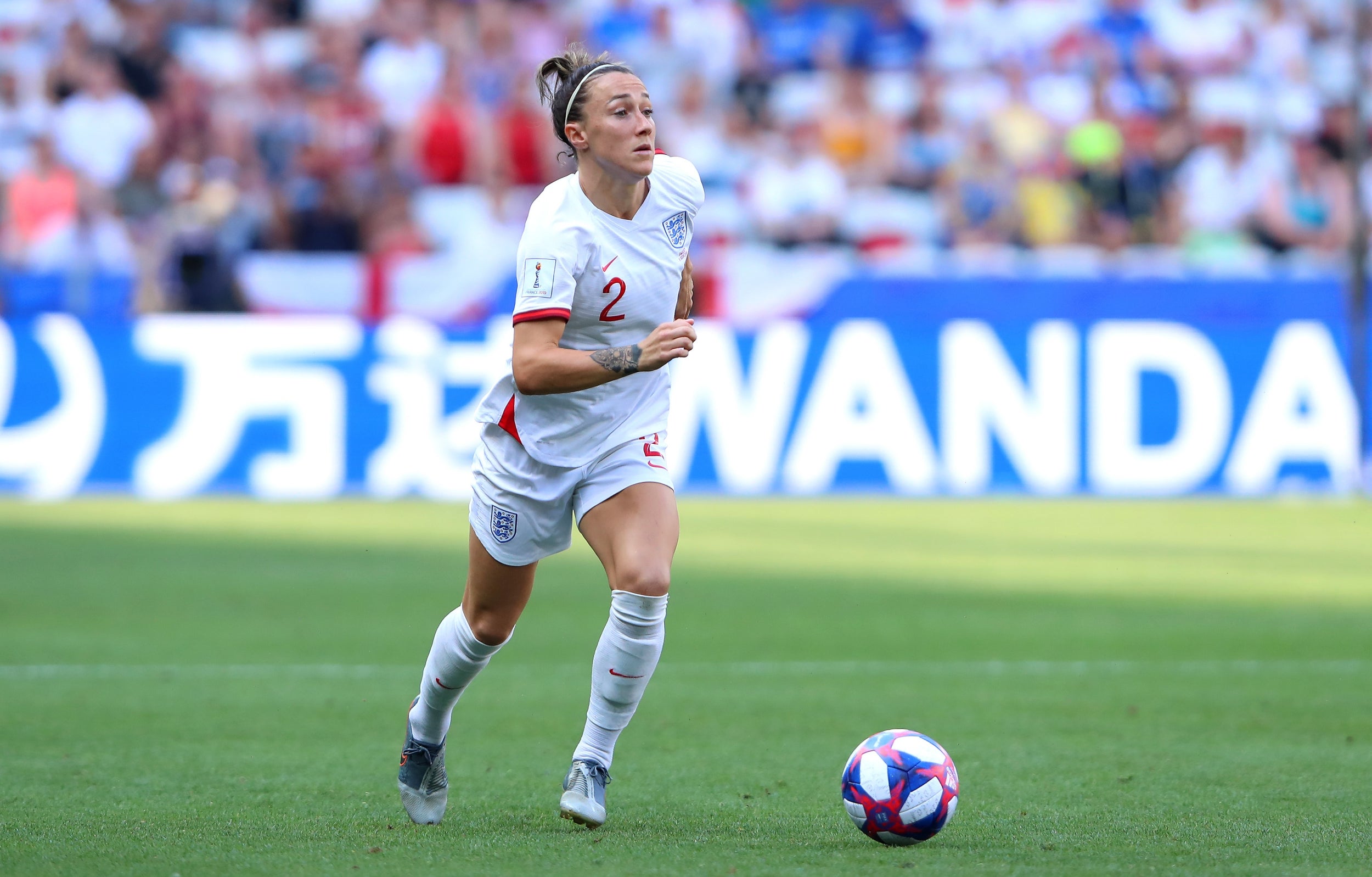 Lucy Bronze in action during the summer’s World Cup (Getty)