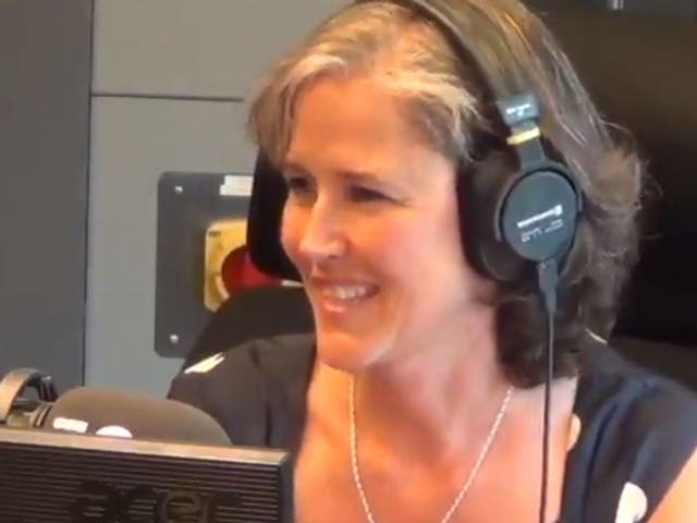 Newsreader Kate Williams