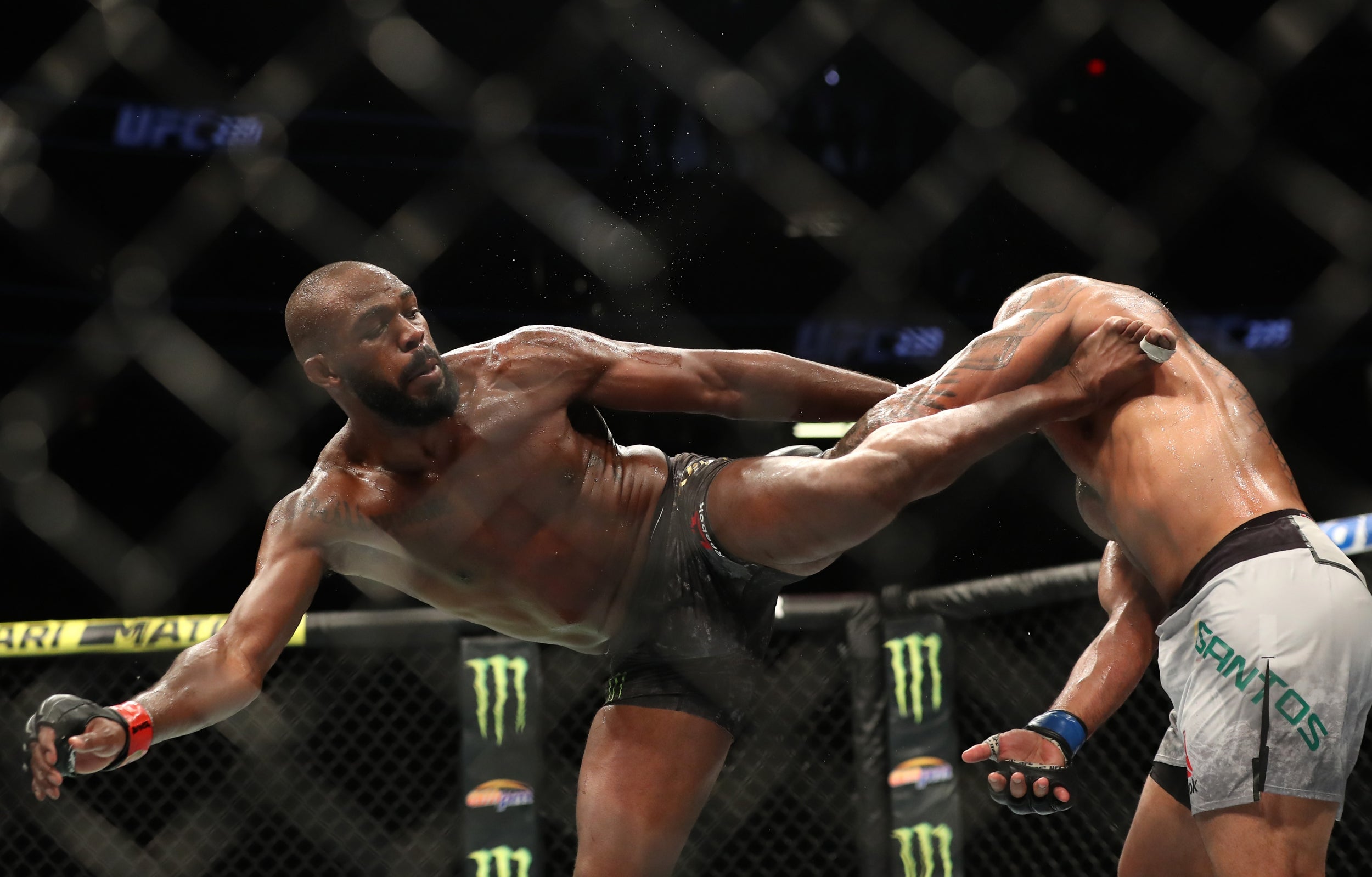 Jon Jones defeated Thiago Santos at UFC 239 (Getty)