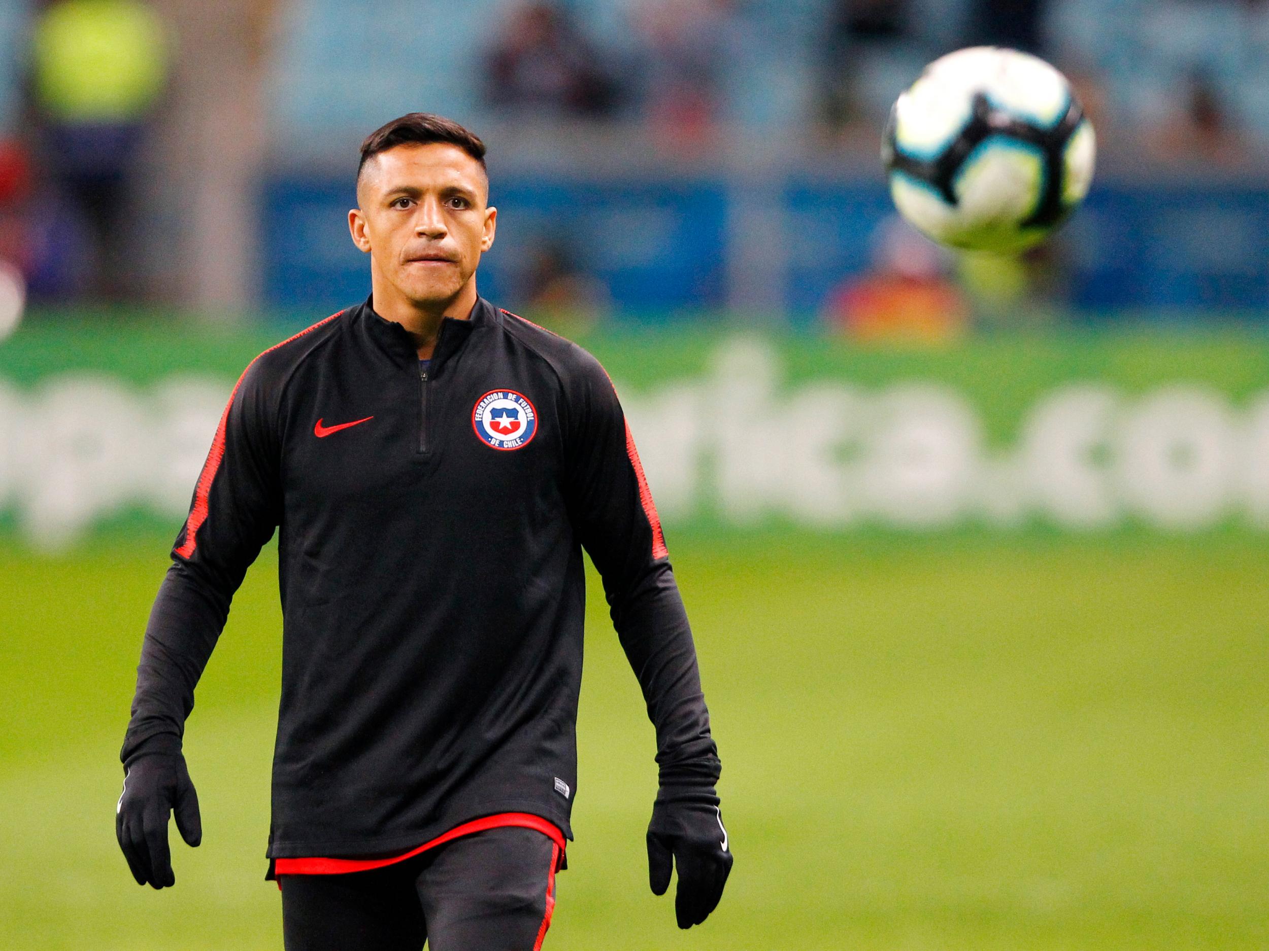 Chile international and Manchester United forward Alexis Sanchez