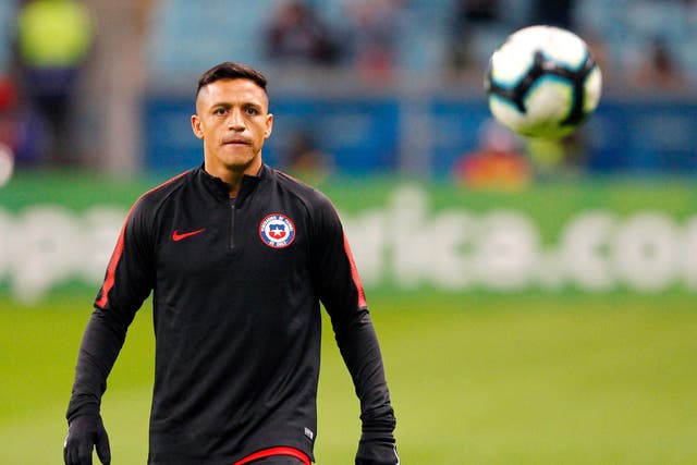 Chile international and Manchester United forward Alexis Sanchez