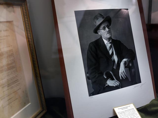 James Joyce is among the most famous authors on the blind spectrum, and an inspiration for Joel Burcat