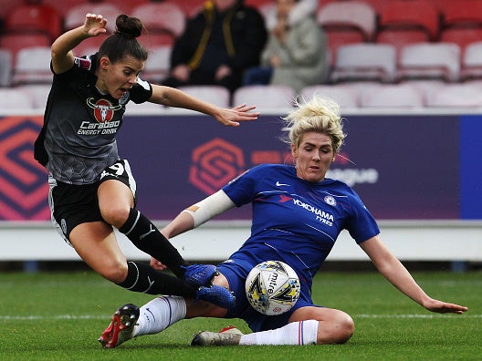 Millie Bright challenges Brooke Chaplen