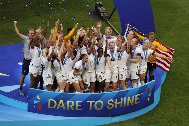 USA during the 2019 Women's World Cup final