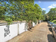 Woman found dead in south London garage