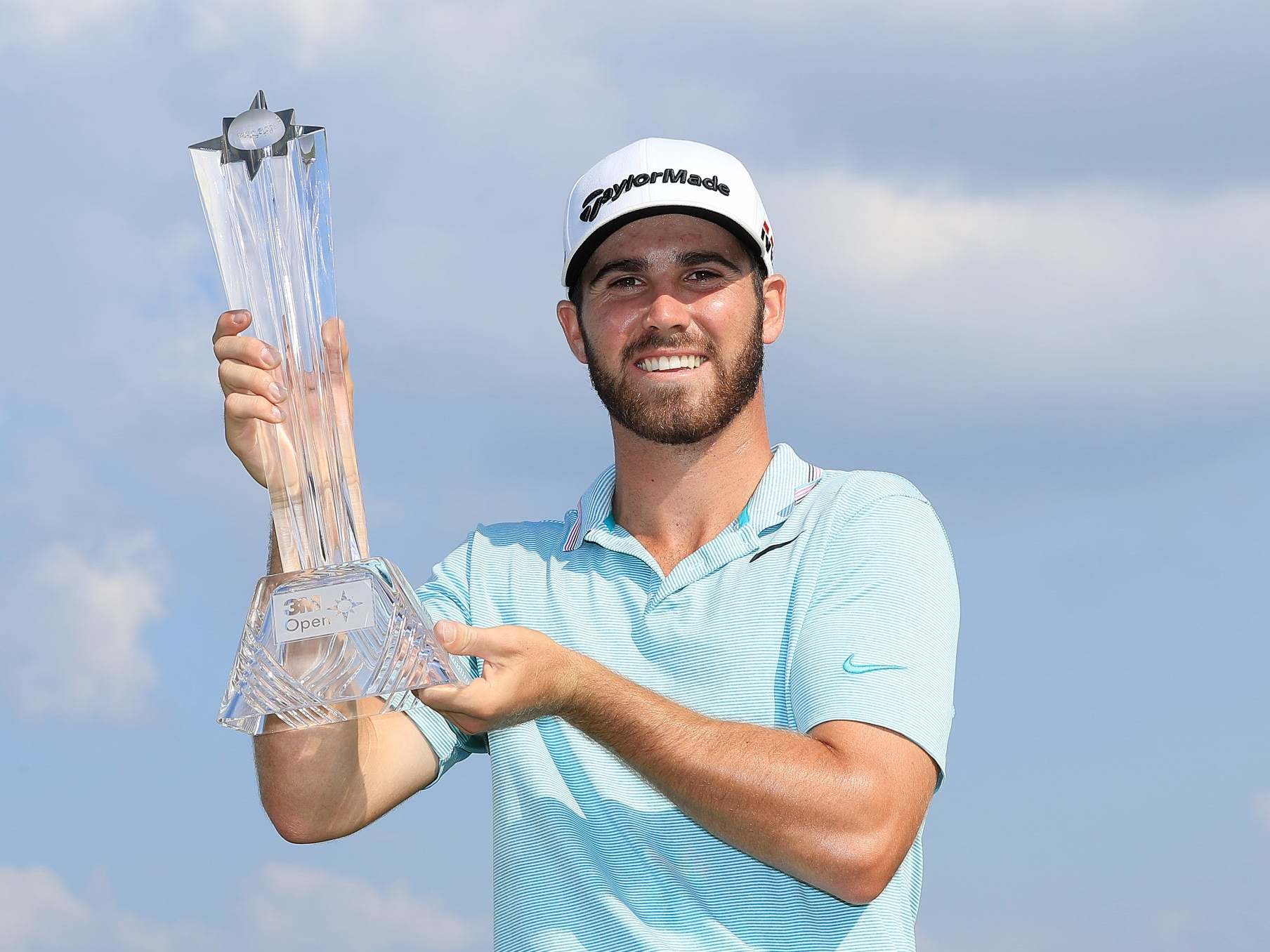 Wolff celebrates his maiden PGA Tour title