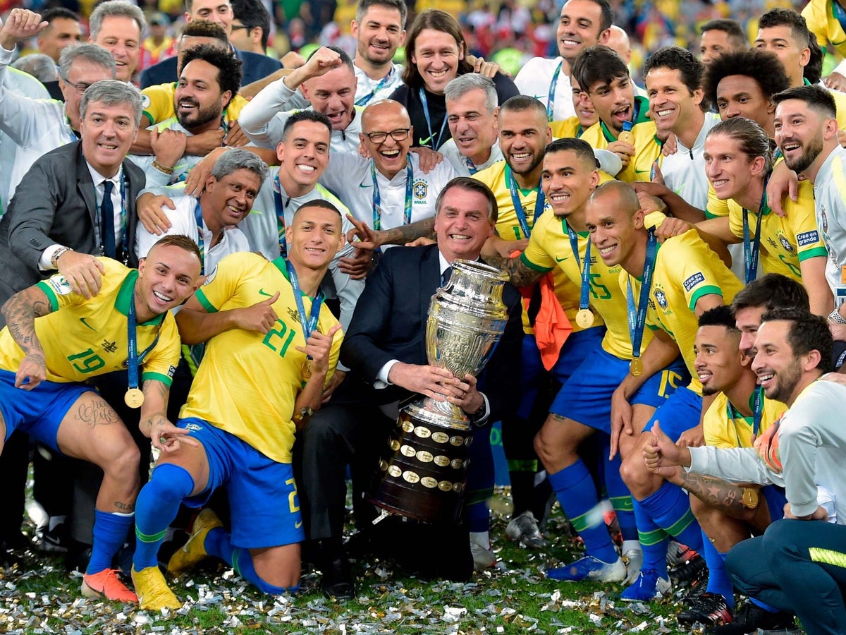 How the Brazil National Football Team Came to Symbolize Jair Bolsonaro