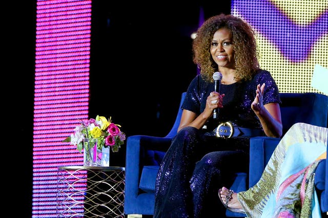 Michelle Obama disputed Trump's claim that he had the largest inauguration crowd ever
