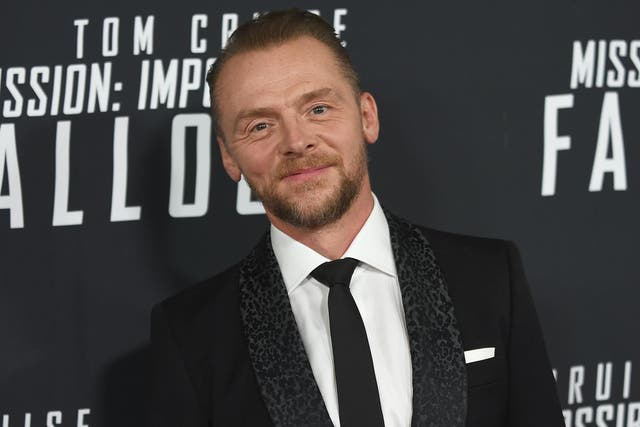 Simon Pegg attends the U.S. Premiere of "Mission: Impossible - Fallout" at Smithsonian's National Air and Space Museum on July 22, 2018 in Washington, DC.