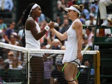 Gauff's Wimbledon fairytale brought to an end by dominant Halep