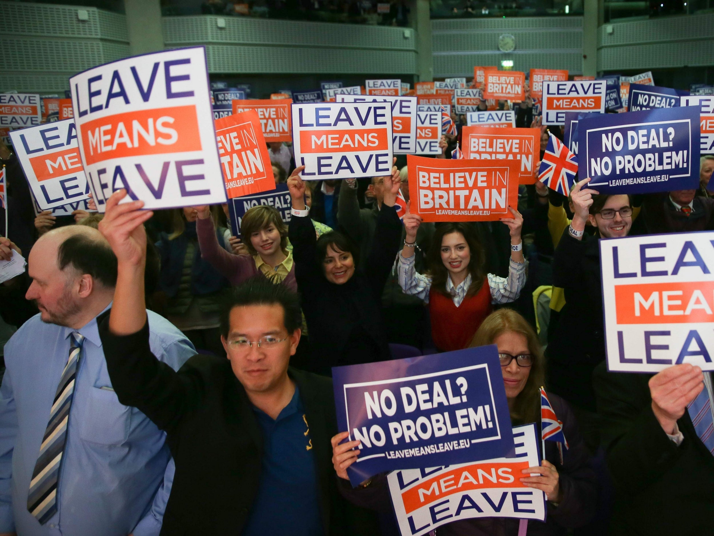 The ‘take back control’ rhetoric of the Leave campaign was echoed by the British press (AFP/Getty)