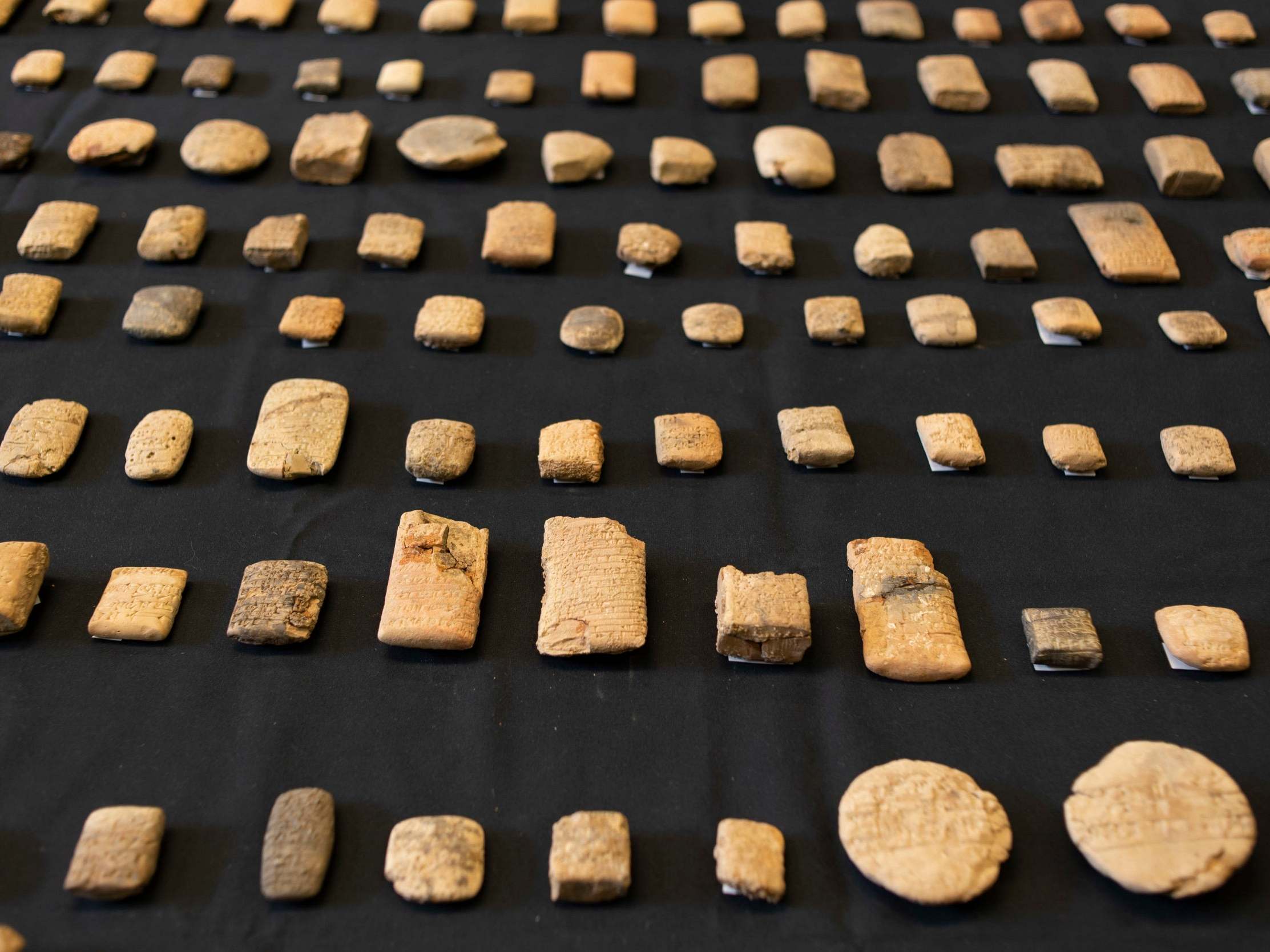 Tablets bearing cuneiform, one of the earliest systems of writing, will be returned to Iraq
