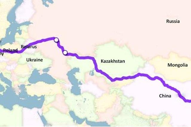 Eurasian Express: the Meridian Highway will form part of a link between Hamburg and Shanghai