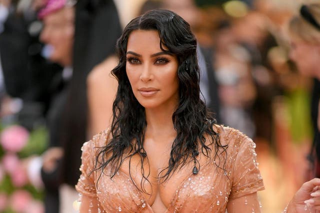 Kim Kardashian at the 2019 Met Gala
