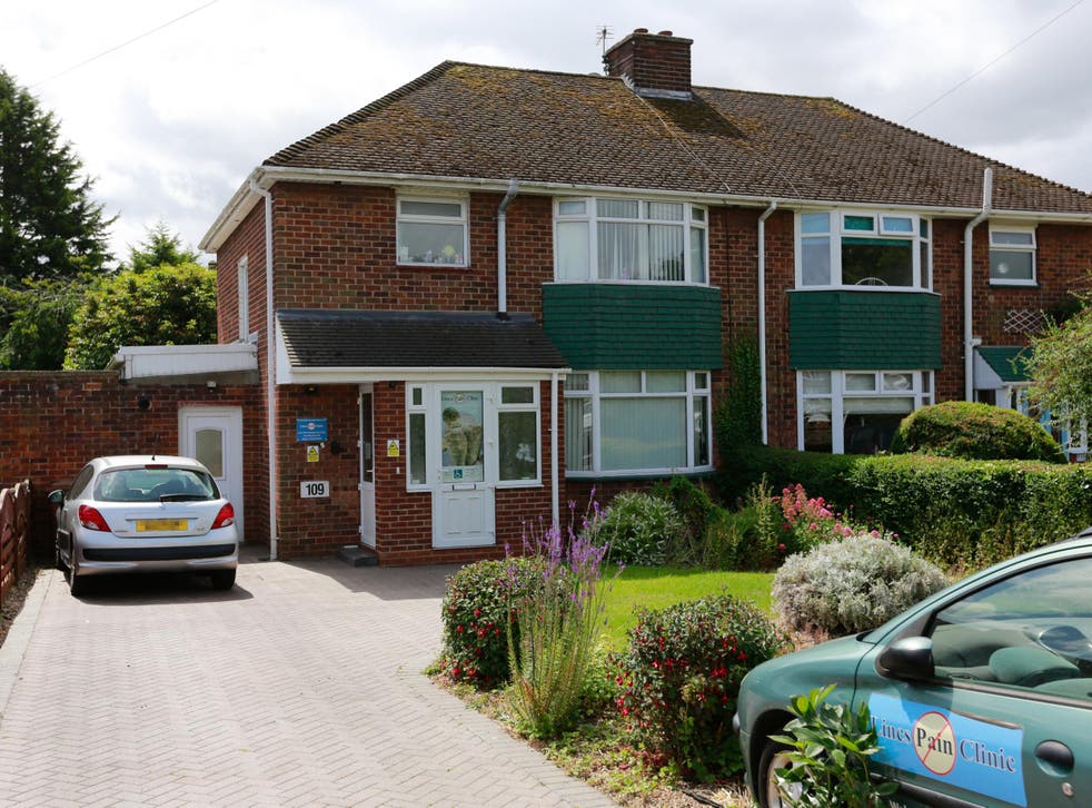 <p>Linc Pain Clinic in Grimsby, where Dr Metwally and his partner Kelly Wilson worked</p>