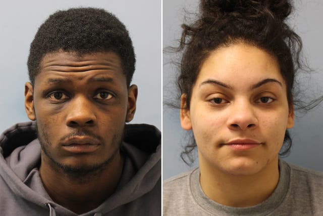 Harief Pearson and Kydie McKenna, both 22, were jailed for the attack on a pregnant girl