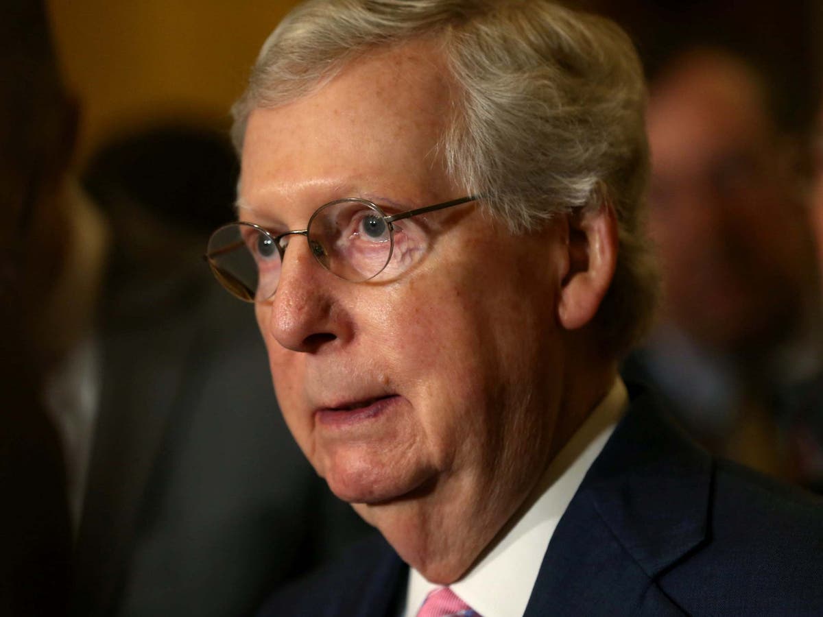 Mitch McConnell campaign posts photos of tombstones with Democrat names on hours after El Paso shooting