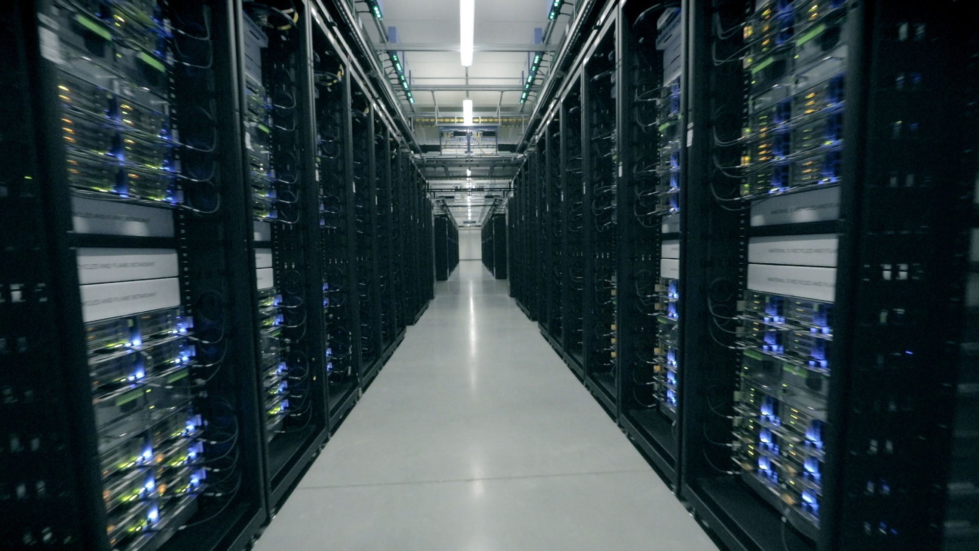 Facebook’s server centre in Fort Worth, Texas