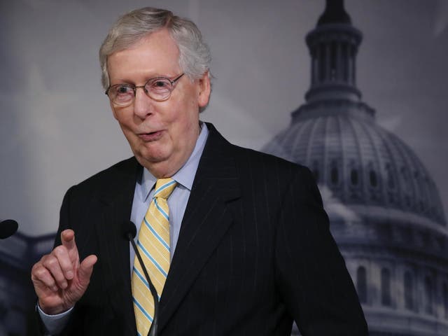 Mitch McConnell said he and America's first African American president had something in common as 'descendants of slave owners'