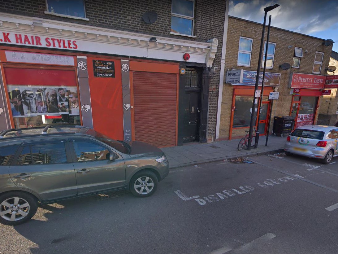 The corner of Oban Street and Abbott Road, where the arrest took place