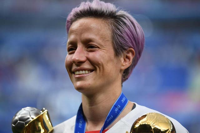Related: Rapinoe sends message to Trump