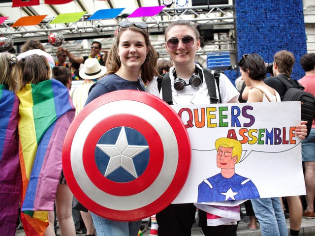 London Pride celebrations on Saturday, when the prime minister sent a message of support