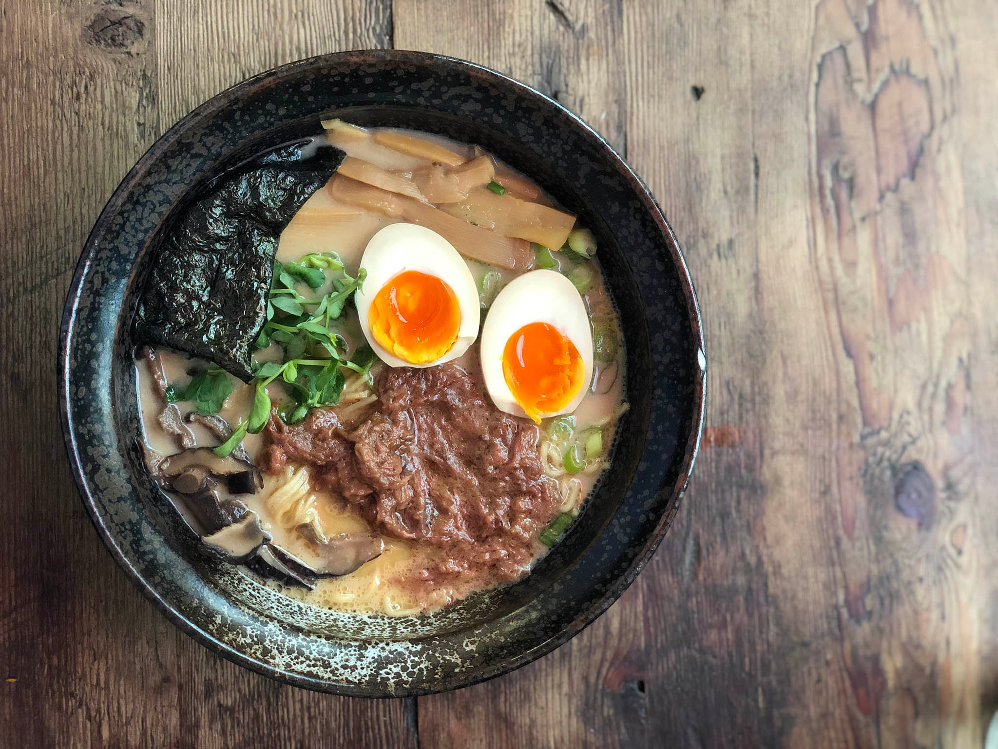 Ramen was first introduced to Japanese supermarkets in 1958 and is now world-famous