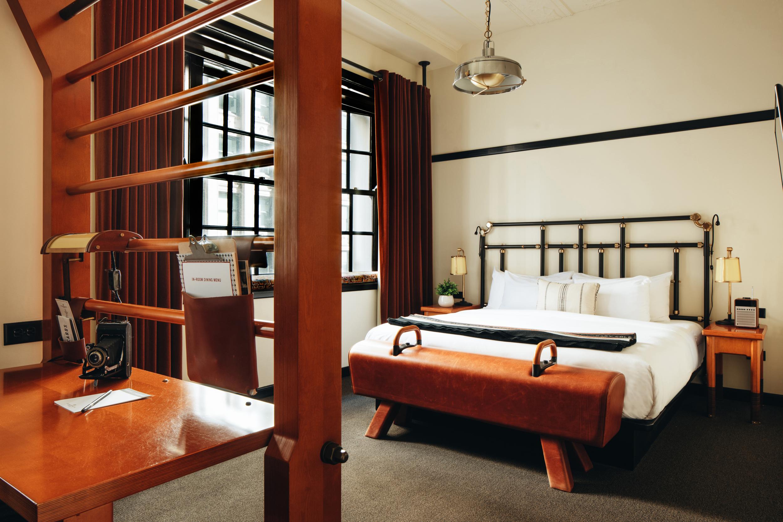 Once an exclusive men’s sporting club, now one of the coolest places to stay in the windy city
