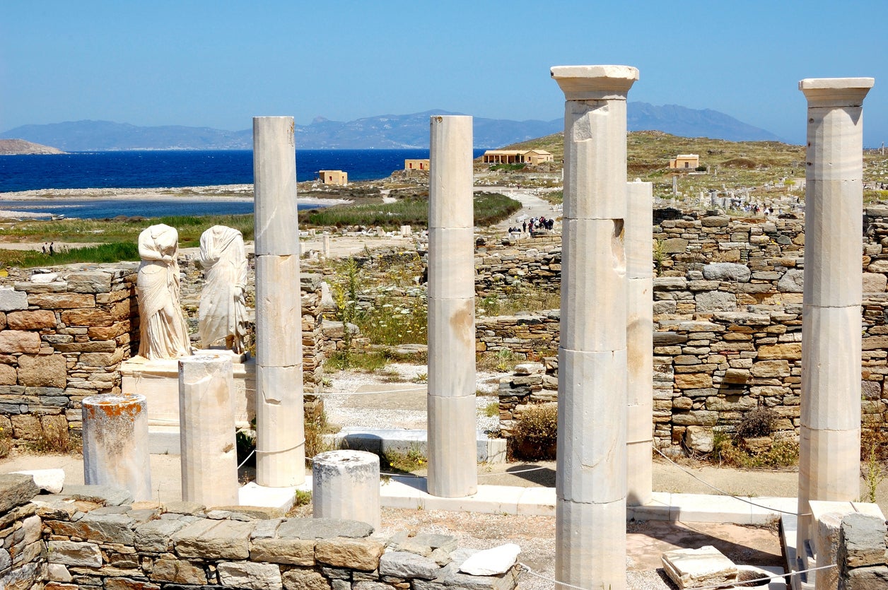 Delos is like a living museum