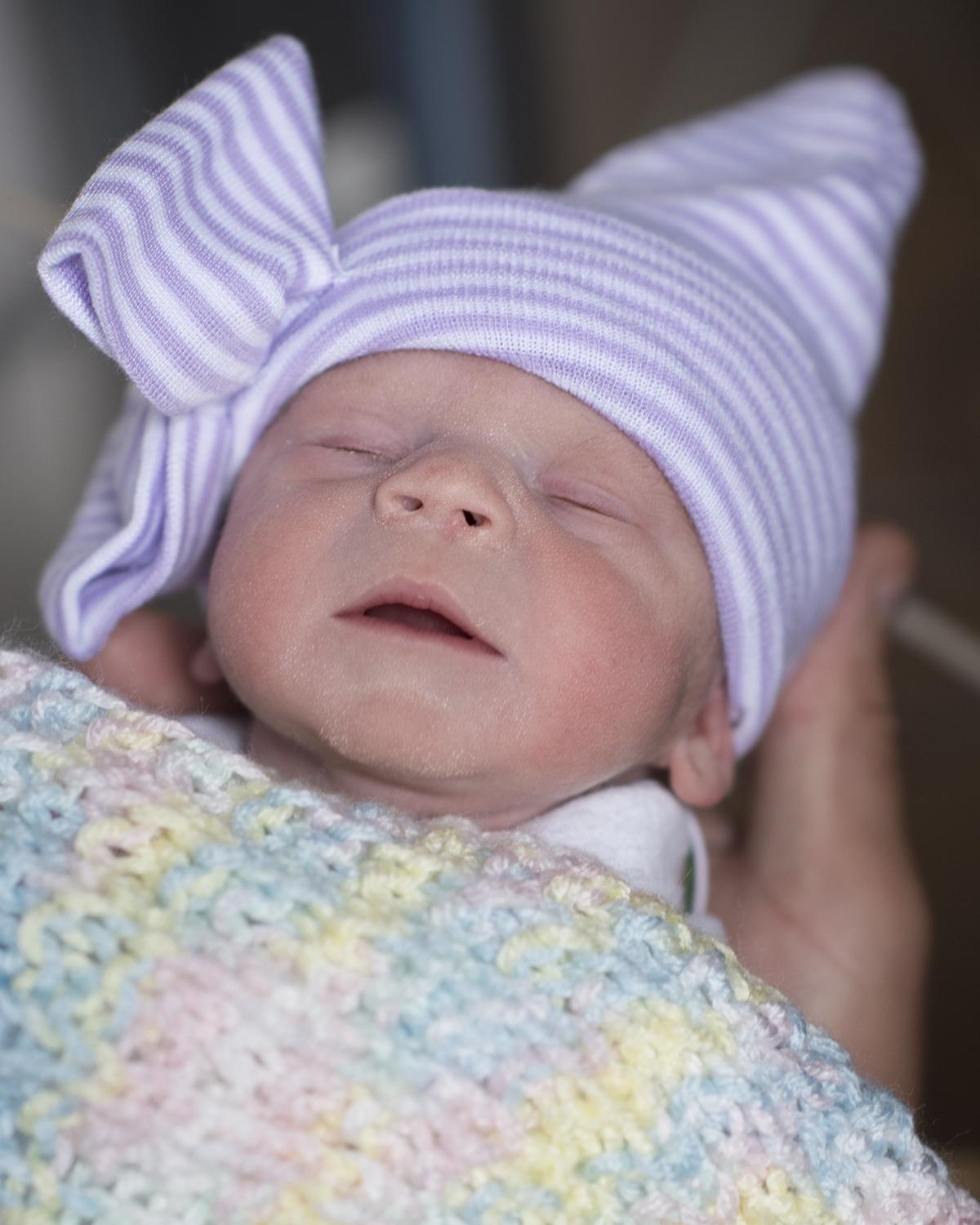 The healthy baby was born in June via C-section (Cleveland Clinic)