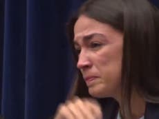 AOC weeps over mother’s story of toddler who died after ICE detention