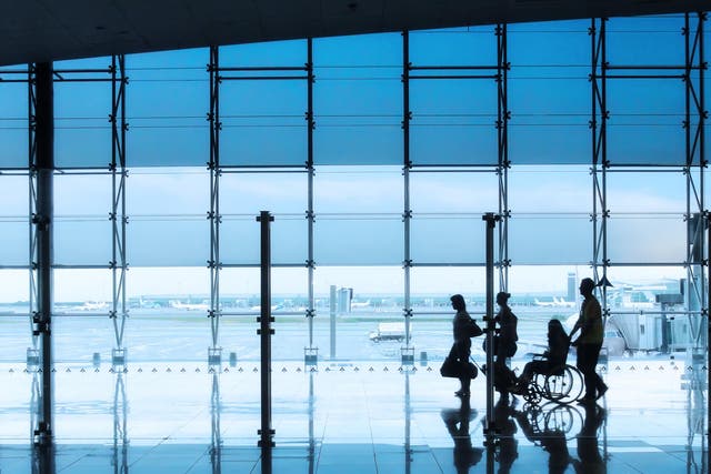 Thirty out of 31 UK airports were ranked 'very good' or 'good' when it came to accessibility