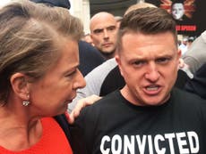 Tommy Robinson jailed for contempt of court