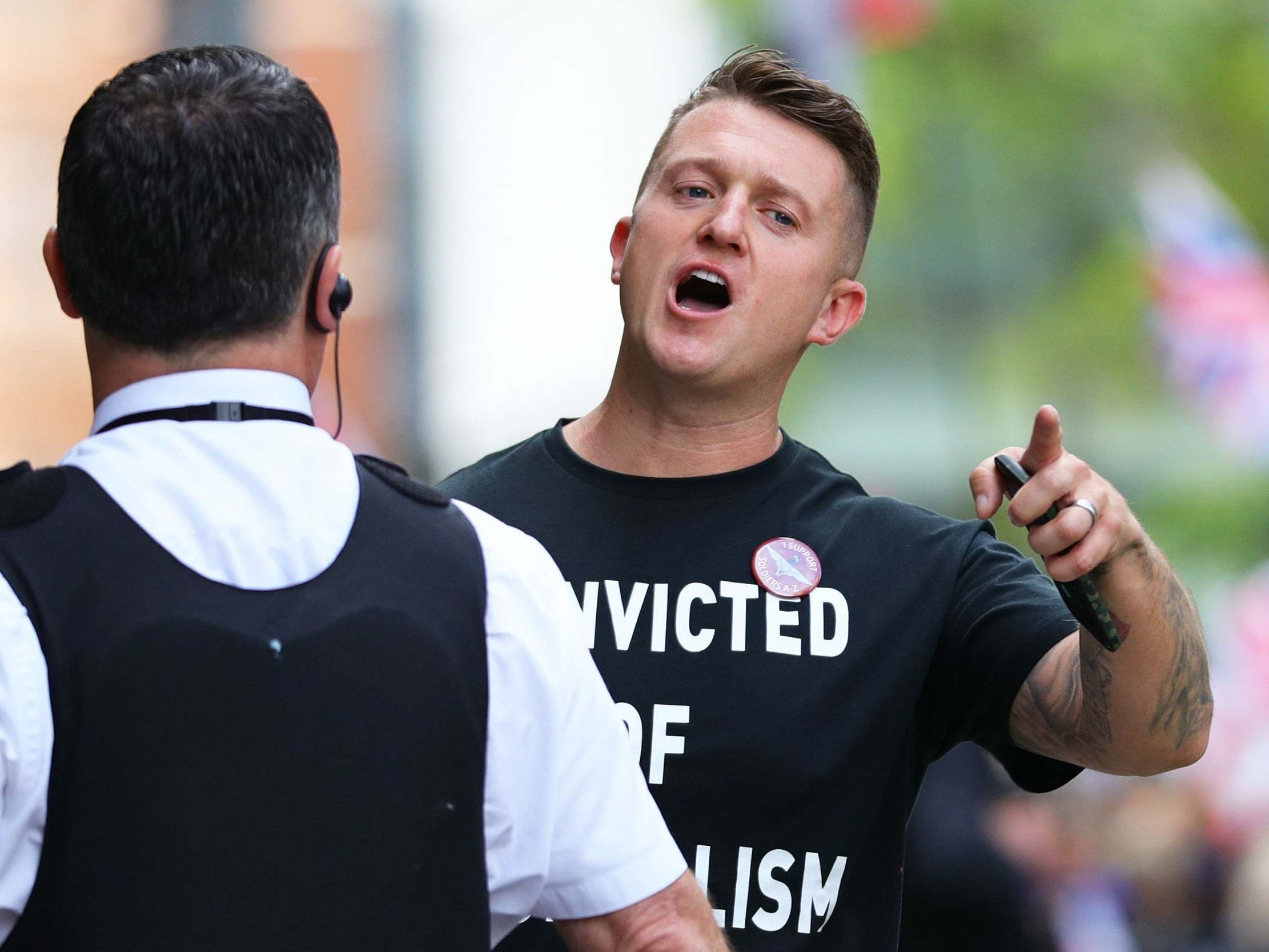 Tommy Robinson is among the figures attempting to capitalise on the national debate