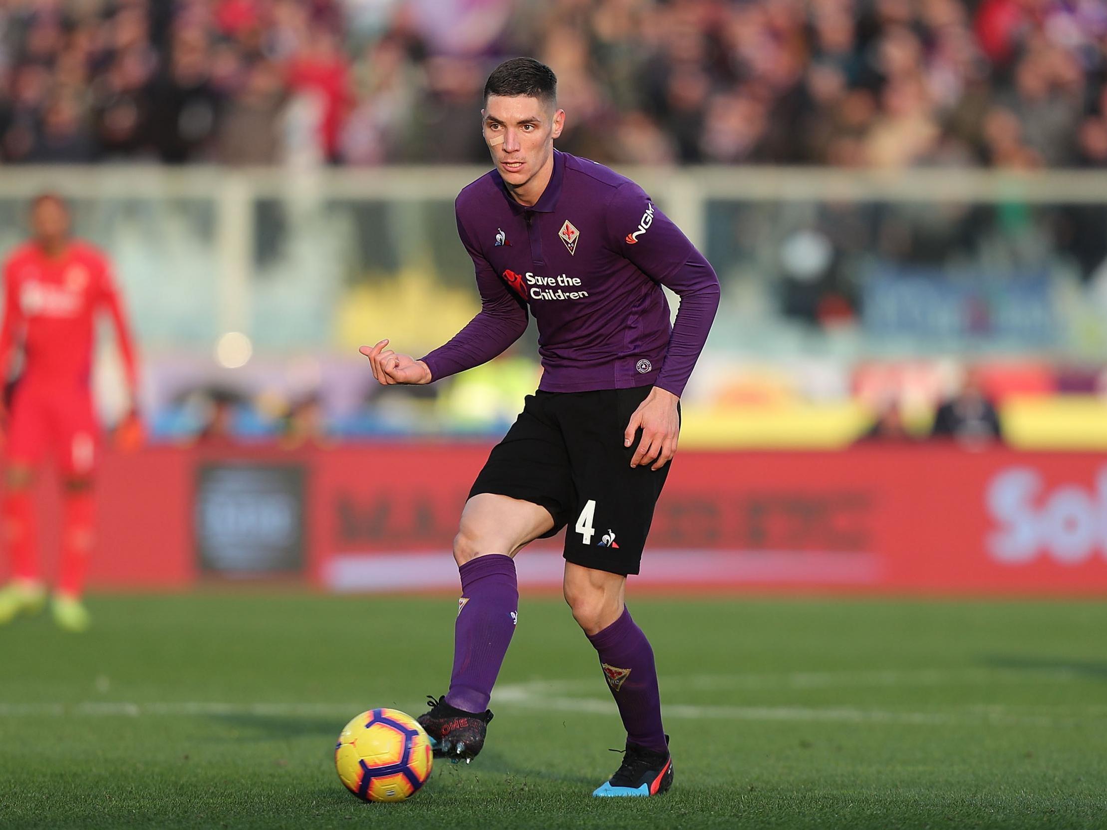 Nikola Milenkovic of ACF Fiorentina in action