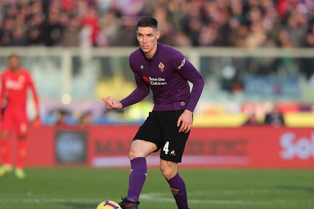 Nikola Milenkovic of ACF Fiorentina in action