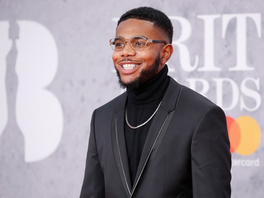 Ramz appears on the red carpet at the 2019 Brit Awards