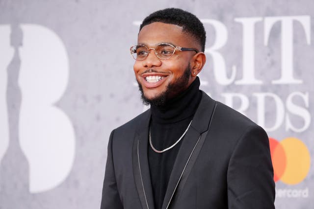 Ramz appears on the red carpet at the 2019 Brit Awards