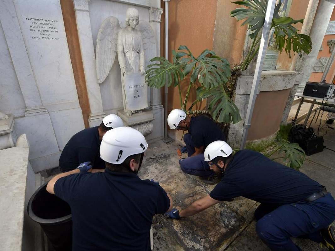 Investigators hoped the tombs would solve one of Italy's most enduring mysteries over the disappearance of Emanuela Orlandi