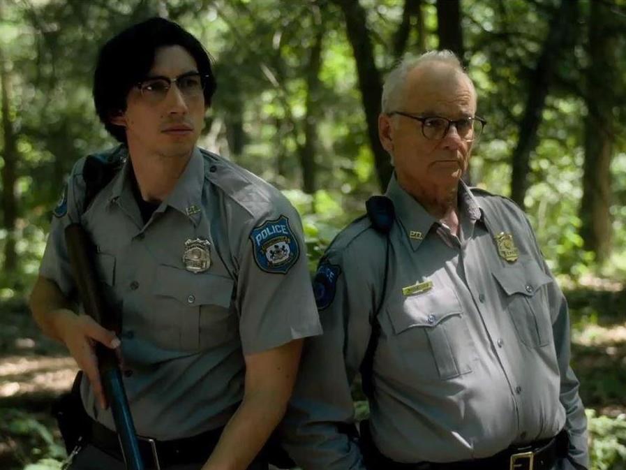 Adam Driver and Bill Murray stumbling around in the latest zombie flick
