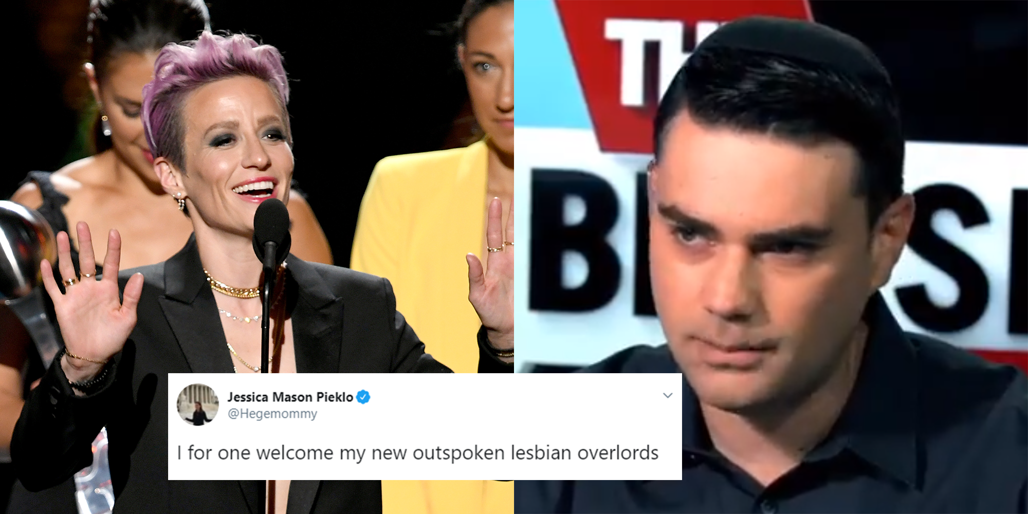 Ben Shapiro Just Tried To Take Down Megan Rapinoe And It S Really Not