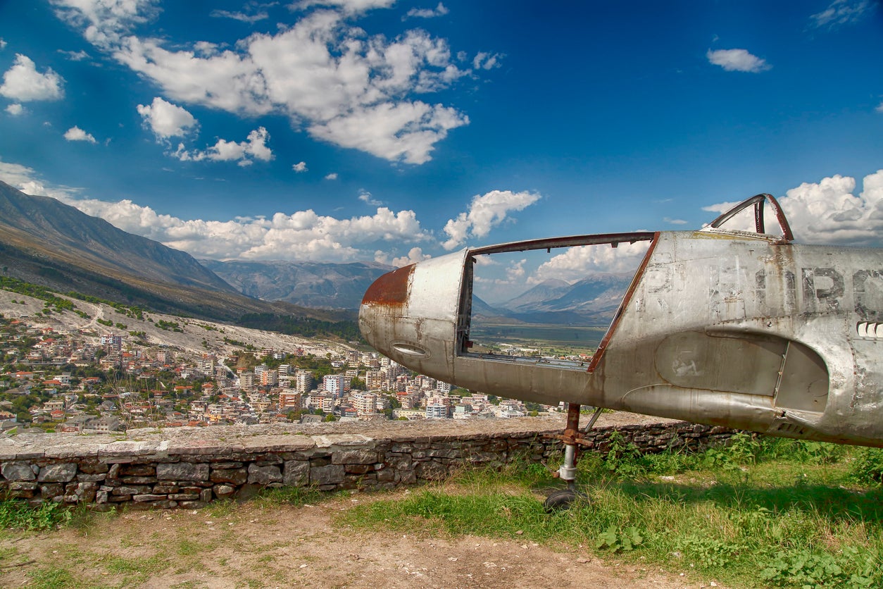 Gjirokaster has an old WWII plane to explore