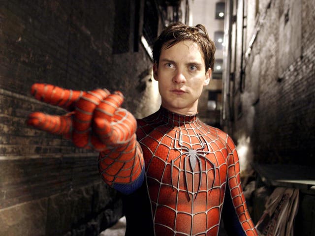 Walk into my parlour: Tobey Maguire as Peter Parker in Sam Raimi’s ‘Spider-Man 2’