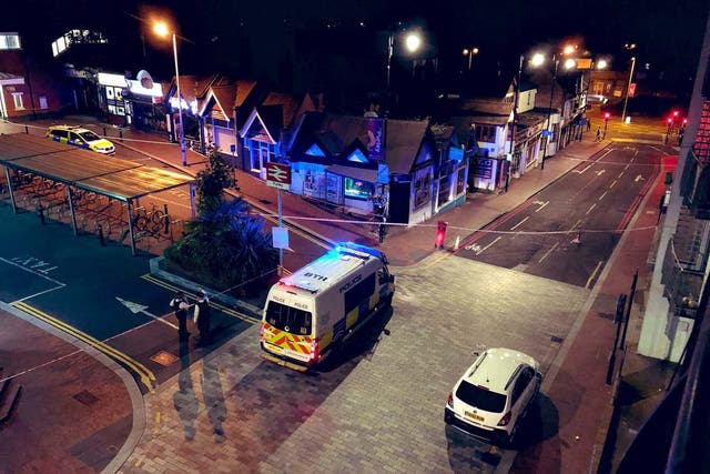 The Met Police have said the teenager died at the scene of the stabbing in Croydon on Thursday night