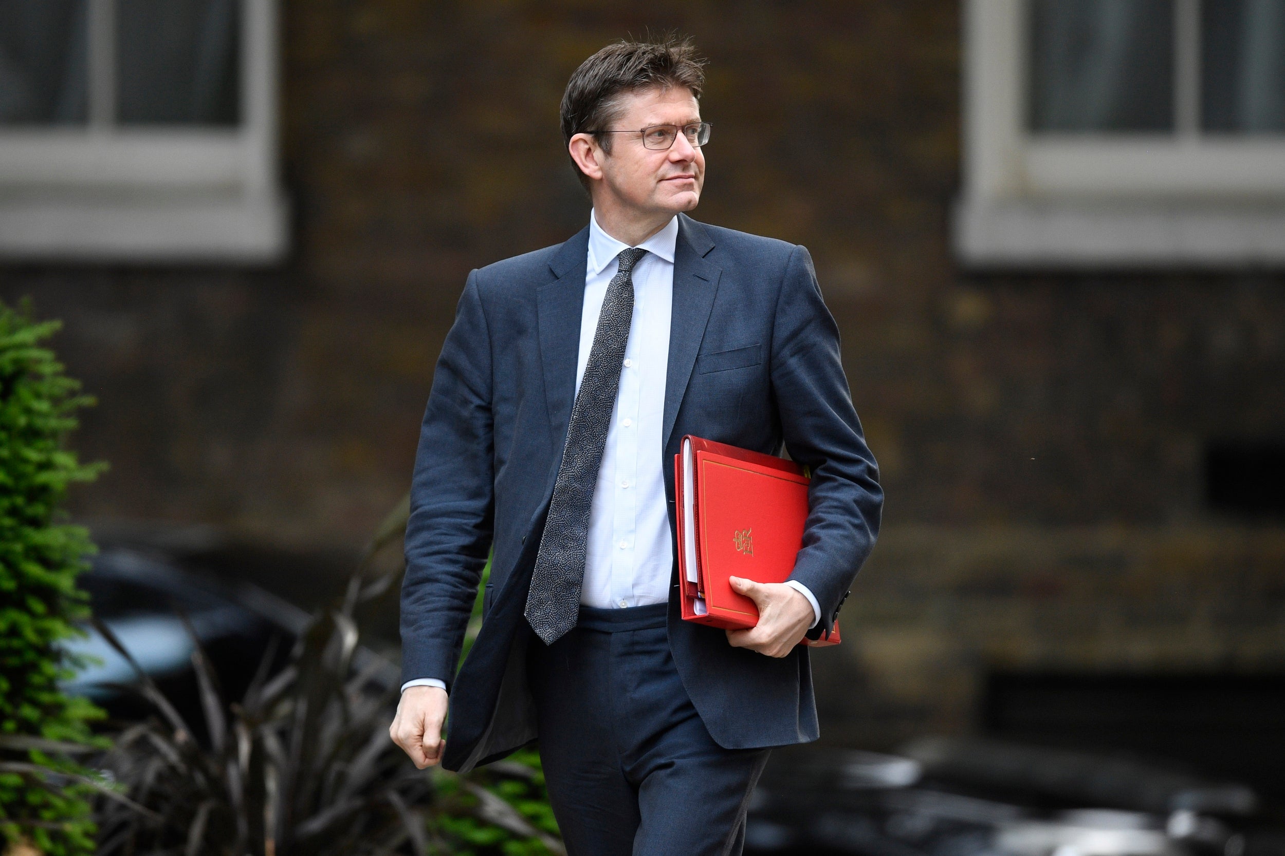 Clark arrives for a cabinet meeting at Downing Street in June (Getty)