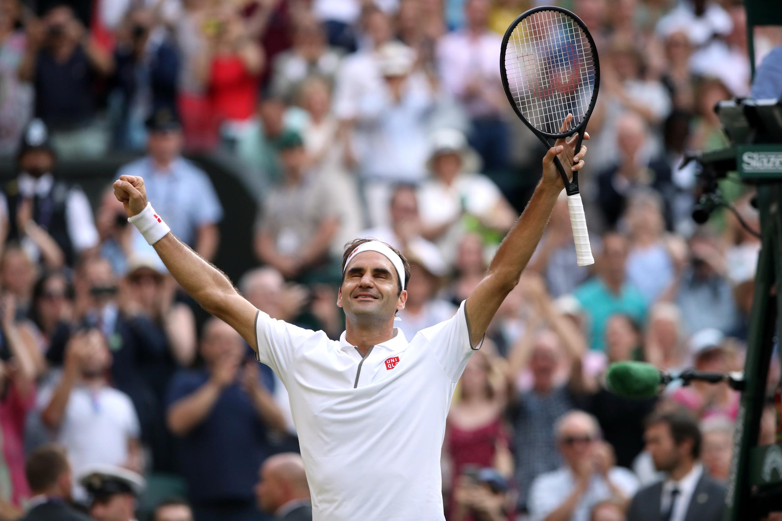 Nadal celebrates yet another memorable win over his long-term rival